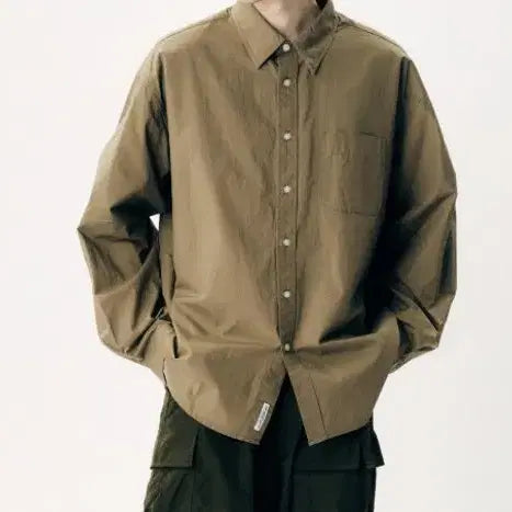 [BUNJANG] Espionage Paper Cotton Shirt / 택포 새상품