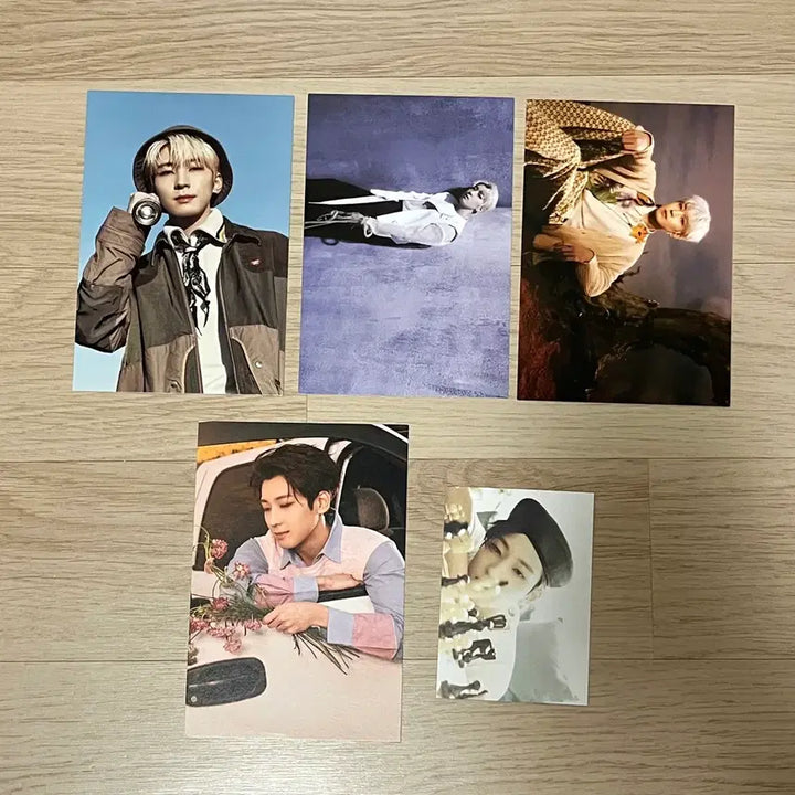 [BUNJANG] Seventeen Wonwoo Your Choice Feather Sun Postcard Bundle Set / 세븐틴 원우 엽서 유어초이스 페더썬 앨범 구성품 양도