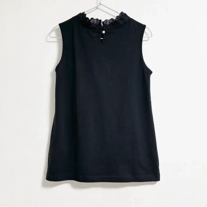 [BUNJANG] Samantha Mos Mos Cotton Lace Sleeveless Top / 코튼 레이스 민소매