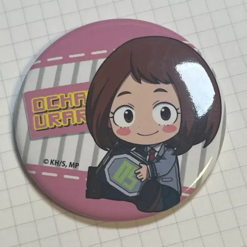 [BUNJANG] My Hero Academia Uraraka Ochaco Uravity Character Badge / 나의히어로아카데미아 우라라카 오챠코 우라비티 캐릭터 캔뱃지