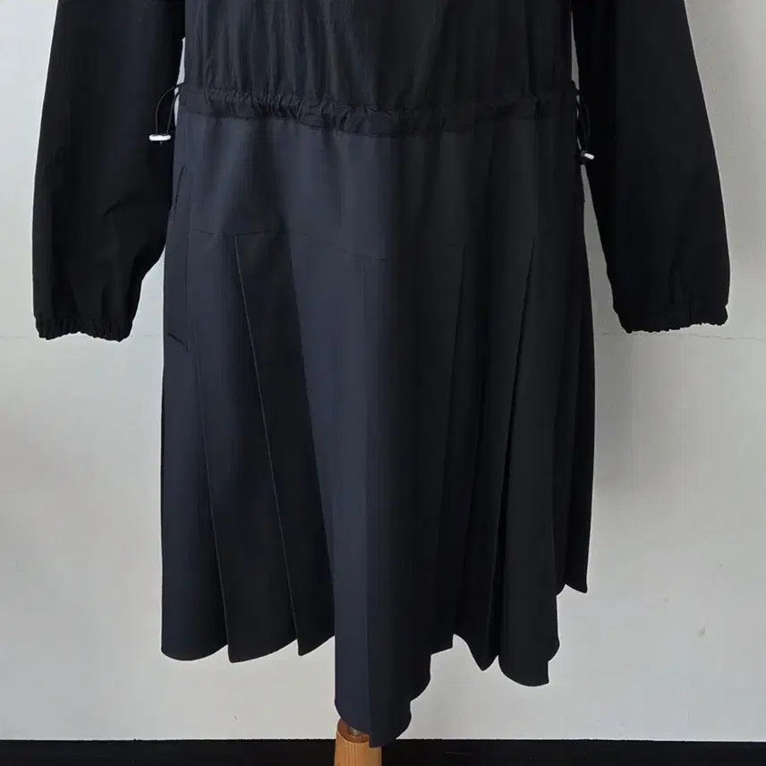 [BUNJANG] RAINMAKER Black Pleated Dress / 빈티지 만원샵 RAINMAKER 블랙 주름 원피스