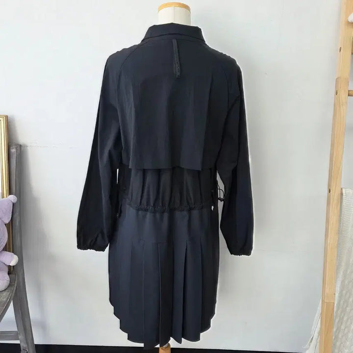 [BUNJANG] RAINMAKER Black Pleated Dress / 빈티지 만원샵 RAINMAKER 블랙 주름 원피스