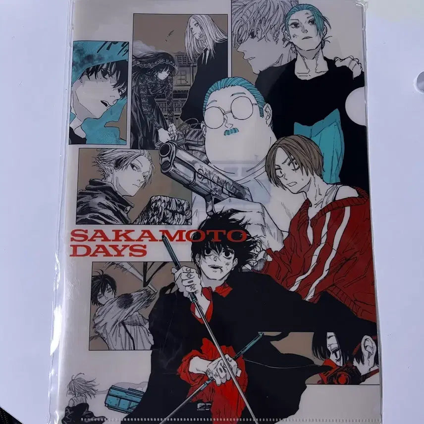 [BUNJANG] Sakamoto Days Nagumo Natsuki Shin Acrylic File / 사카모토데이즈 사카데이 아크릴파일 나구모 나츠키 신 가쿠 오사라기 시시바