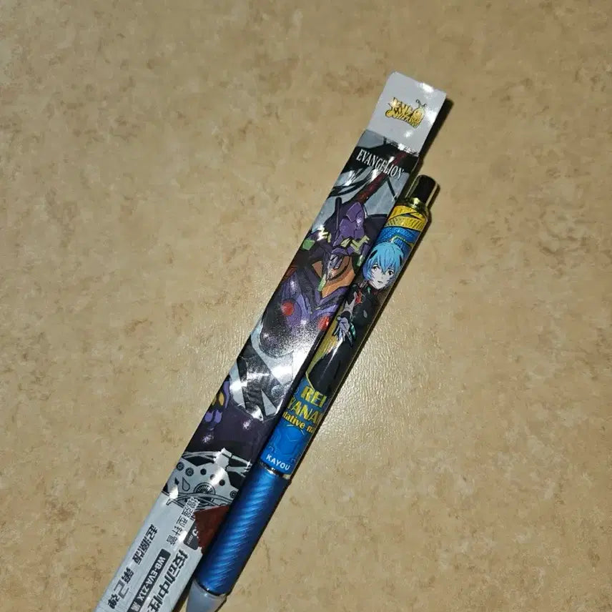 [BUNJANG] Evangelion Rei Ayanami Ballpoint Pen / 신세기 에반게리온 볼펜 2탄 (아야나미 레이)