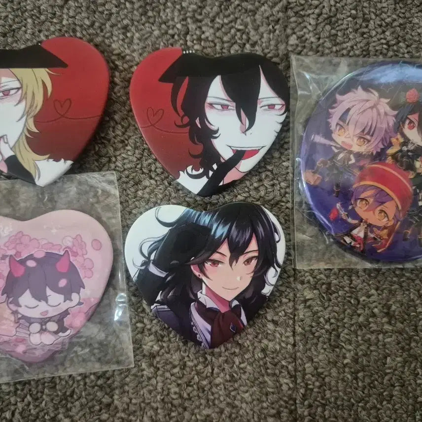 [BUNJANG] Ensemble Stars! Undead Can Badge Bundle Set / [2차 굿즈] 앙상블 스타즈! 언데드 캔뱃지 모음