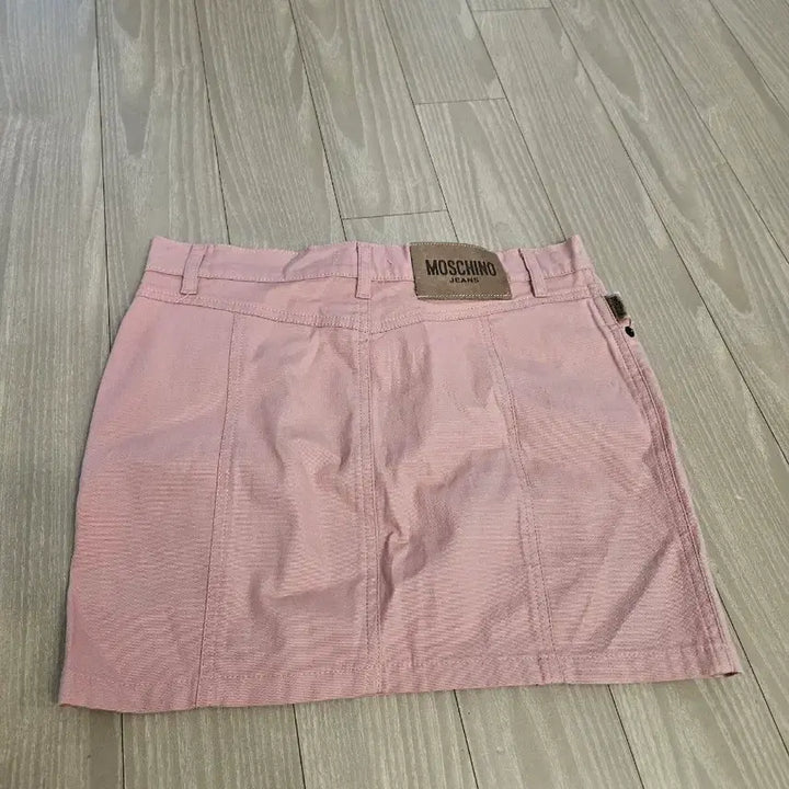 [BUNJANG] Moschino Pink Mini Skirt / 모스키노 핑크 미니스커트
