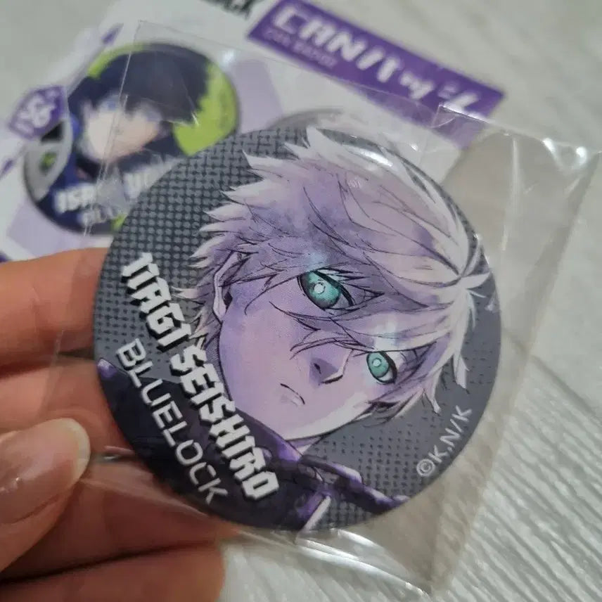 [BUNJANG] Blue Lock Seishiro Nagi Can Badge / 블루록 나기 세이시로 캔뱃지