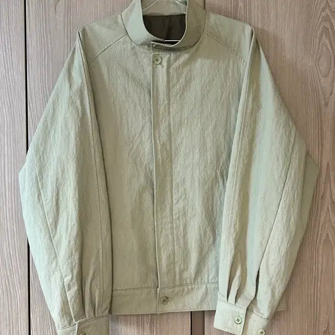 [BUNJANG] BLANKROOM Stand Collar Blouson Jacket / BLANKROOM 스탠드 카라 블루종_미스트 카키[1]