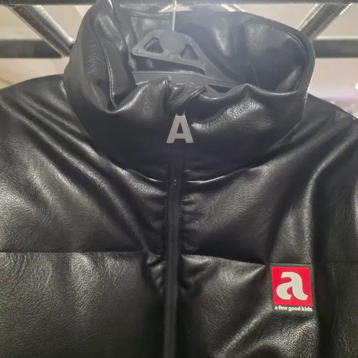 [BUNJANG] A Few Good Kids Leather Down Padded Jacket XL / a few good kids 레더 다운 패딩 XL