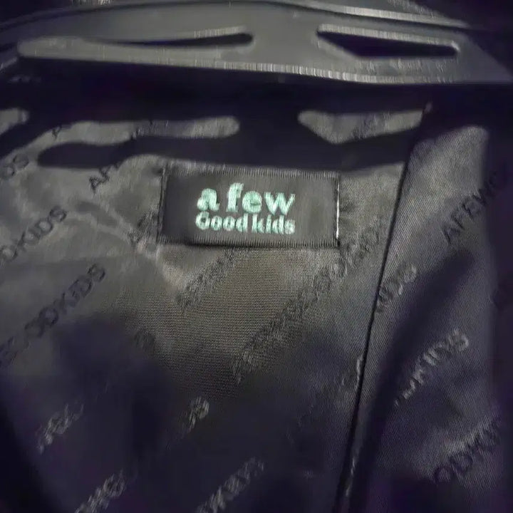 [BUNJANG] A Few Good Kids Leather Down Padded Jacket XL / a few good kids 레더 다운 패딩 XL