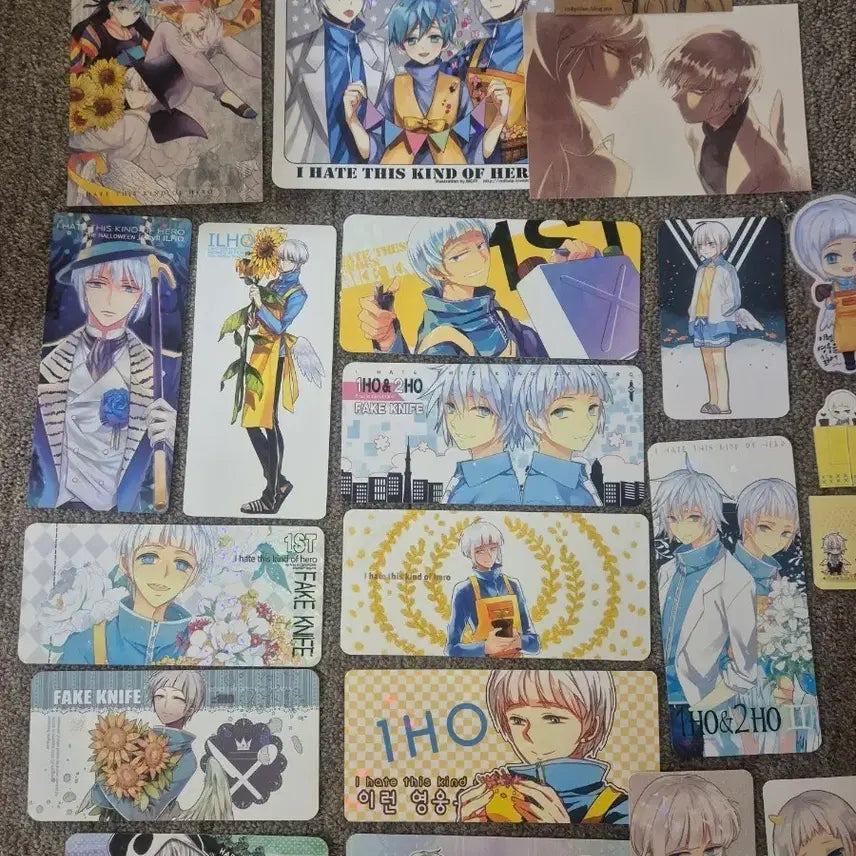 [BUNJANG] Heroine of the Hero Postcard/Bookmark Bundle Set / 이런 영웅은 싫어 일호위주 엽서/책갈피 모음