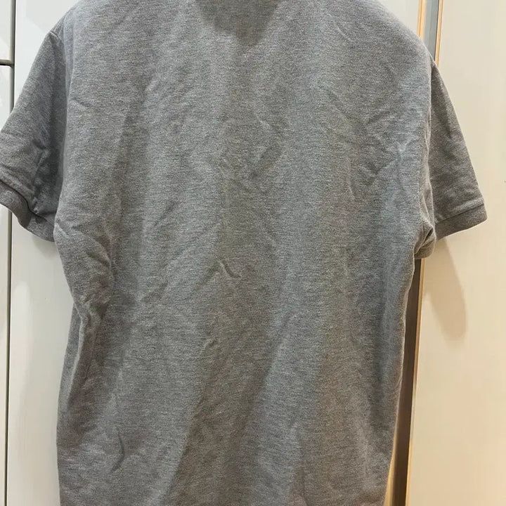 [BUNJANG] Lacoste Gray Short-Sleeve Polo Shirt / 라코스테 그레이 반팔카라티 105