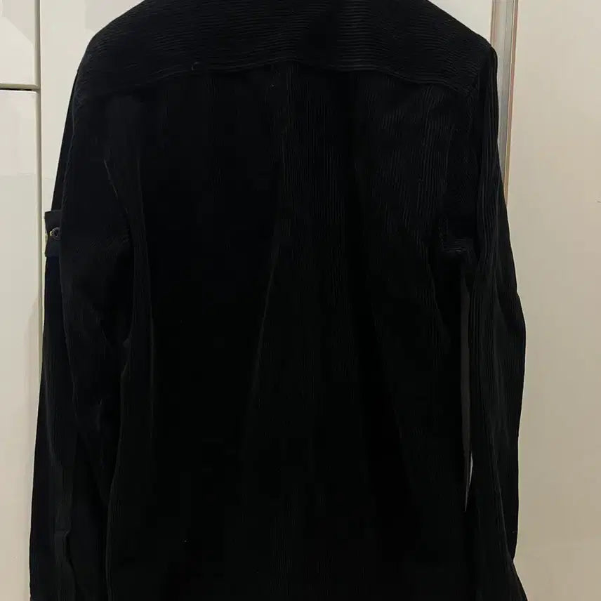 [BUNJANG] Stone Island Corduroy Black Jacket (S) / 25fw 스톤아일랜드 골덴블랙자켓 100-103 새상품급