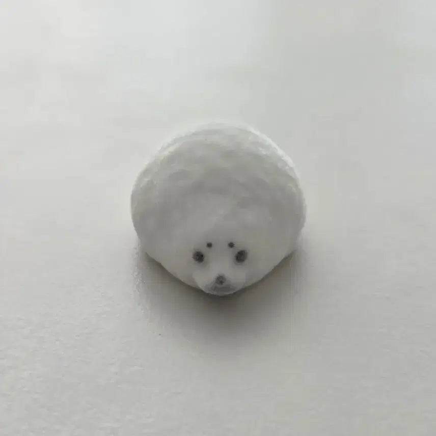 [BUNJANG] PonPon White Animal Gacha Figure Full Set / 뽀송뽀송 하얀 동물 가챠 피규어 풀셋) 시마에나가 오목눈이 뱁새