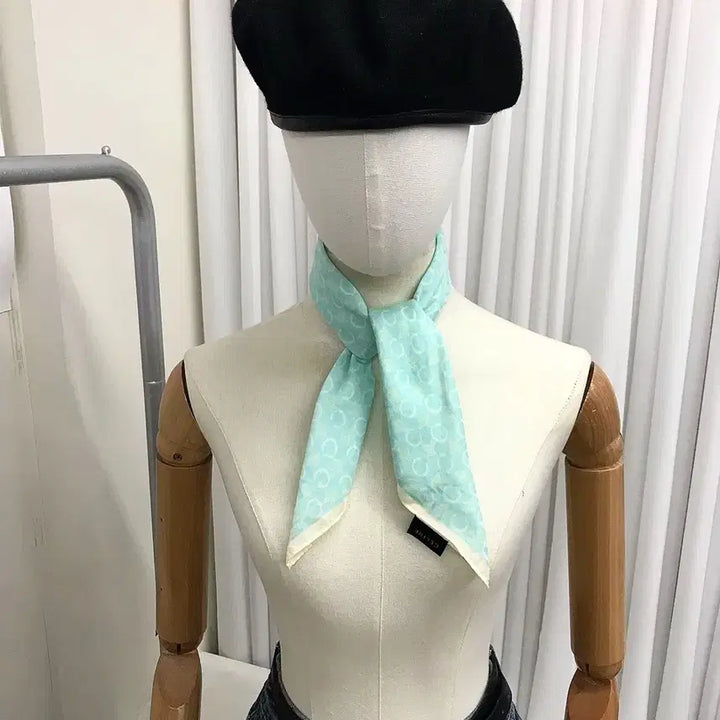 [BUNJANG] Celine Triomphe Cotton Scarf / 셀린느 트리오페 스카프
