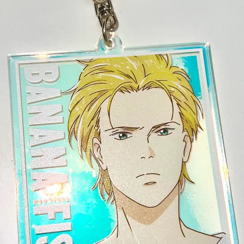 [BUNJANG] Banana Fish Ash Hologram Keyring / 바나나피쉬 애쉬 홀로그램 키링 키홀더 아크릴