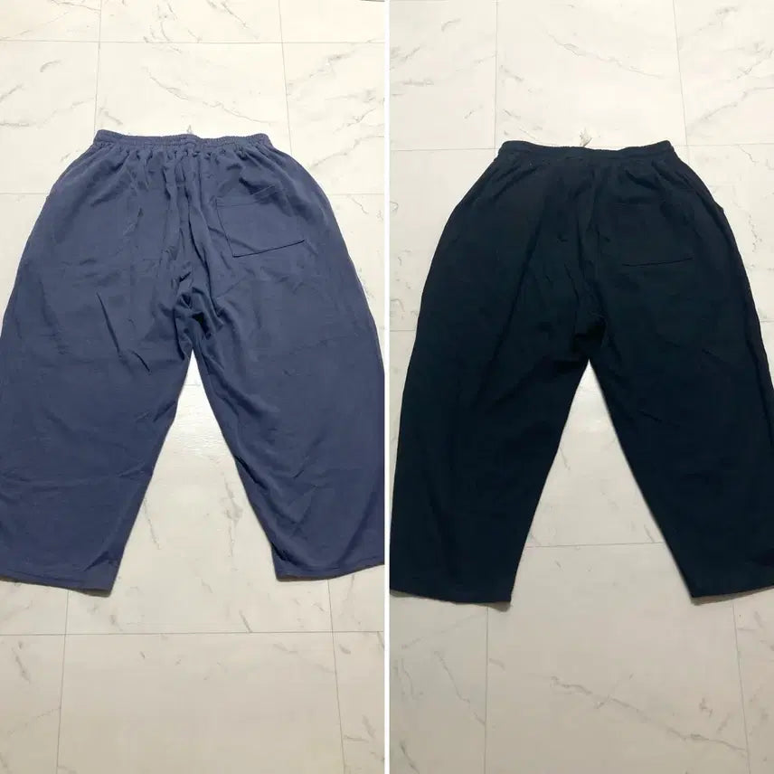 [BUNJANG] GRAY Wide Sweat Baggy Pants / GRAY 와이드 스웻 배기 팬츠 2벌 36~