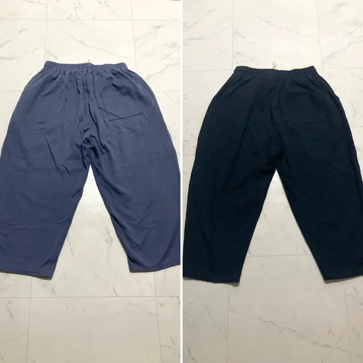 [BUNJANG] GRAY Wide Sweat Baggy Pants / GRAY 와이드 스웻 배기 팬츠 2벌 36~