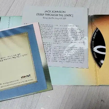 [BUNJANG] Jack Johnson Sleep Through The Static CD / [CD] 잭 존슨 앨범 <Sleep Through The Static>