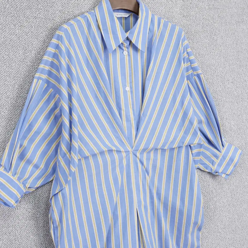 [BUNJANG] WINSOME Oversized Pintuck Shirt Dress / WINSOME 오버핏 핀턱 셔츠 원피스 free