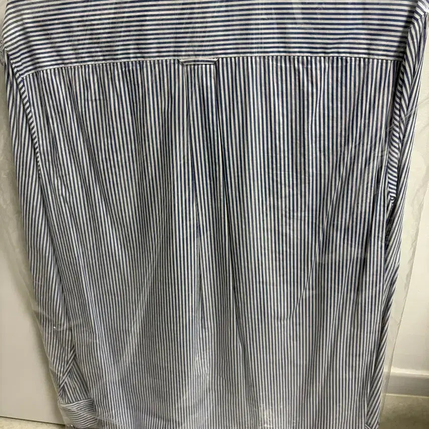 [BUNJANG] Songzio Homme Striped Embroidered Shirt / 송지오 옴므 스트라이프 자수 셔츠