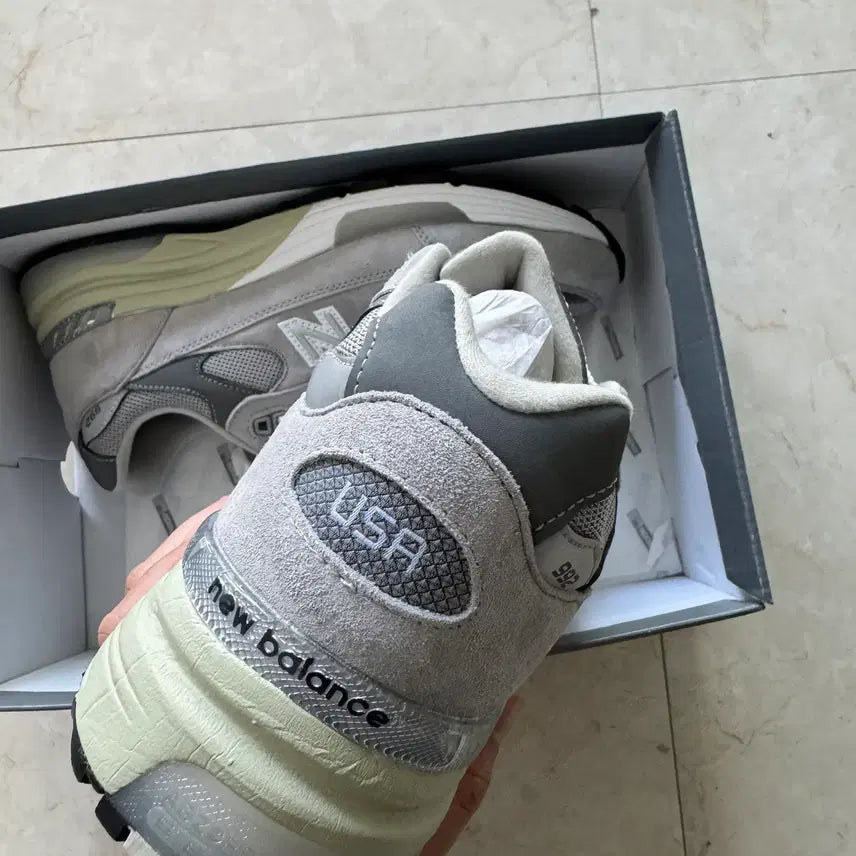 [BUNJANG] New Balance 992 Made in USA Grey 270mm / 992 메이드 인 USA 그레이 - D 스탠다드 270MM