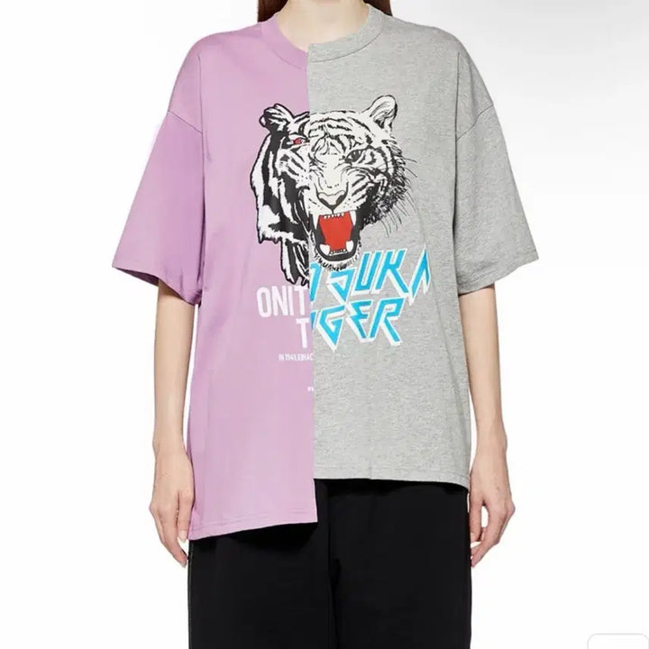 [BUNJANG] Onitsuka Tiger Tiger Graphic T-Shirt / 오니츠카 타이거 호랑이 그래픽 반팔