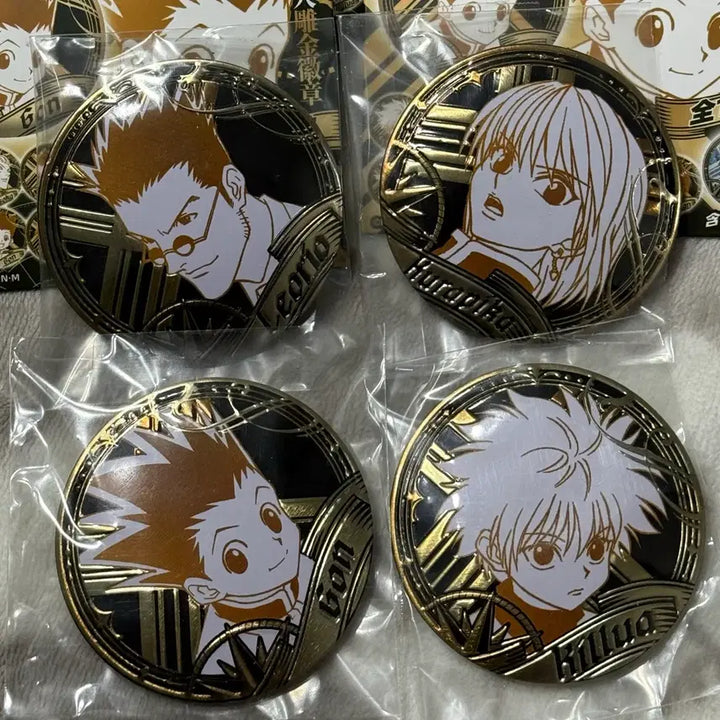 [BUNJANG] Hunter x Hunter Metal Badge Bundle Set / [헌터X헌터] 헌헌 금속 메탈 캔뱃지 미개봉 일괄판매