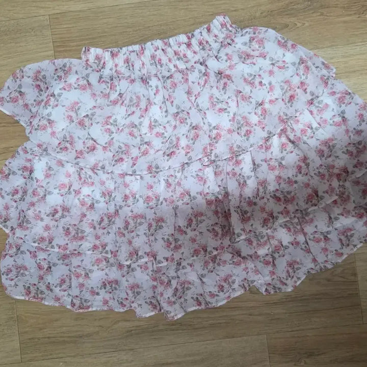 [BUNJANG] Sleeping Beauty Floral Skirt / 잠자는라푼젤 플로럴 스커트