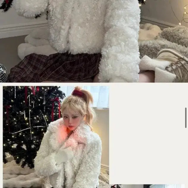 [BUNJANG] Puggle Faux Fur Jacket / 뽀글이 퍼자켓