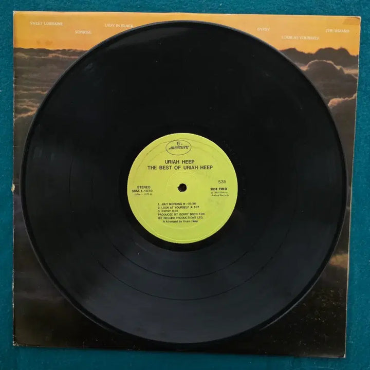 [BUNJANG] Uriah Heep Best Album LP / 유라이어 힙 베스트 앨범 LP