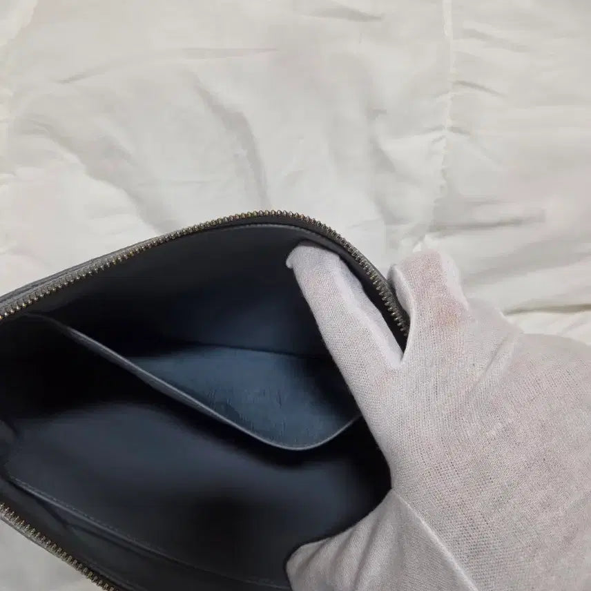 [BUNJANG] Dior Large Caro Daily Pouch - Cloud Blue / [S+급/정품]디올 라지 디올 카로 데일리 파우치 클라우드 블루 서플
