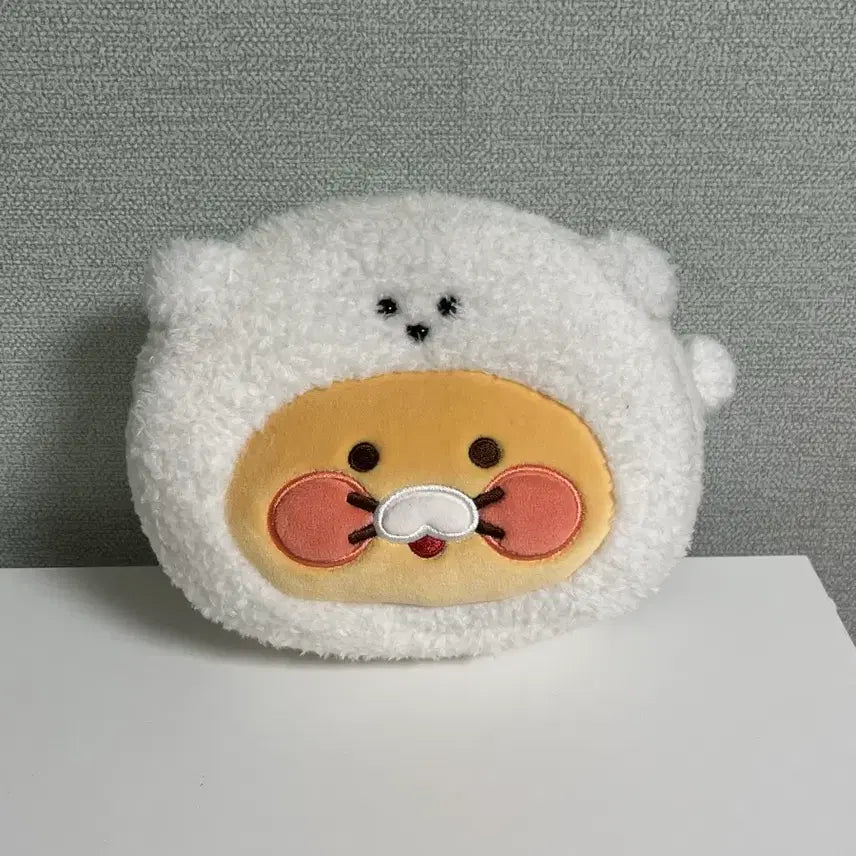 [SOLD OUT] 플루피 프렌즈 페이스 파우치 춘식이