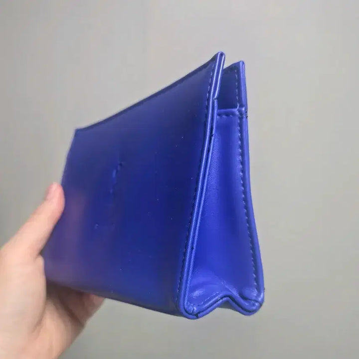 [BUNJANG] Yves Saint Laurent Mini Clutch - Blue / 입생로랑 미니 클러치 블루컬러