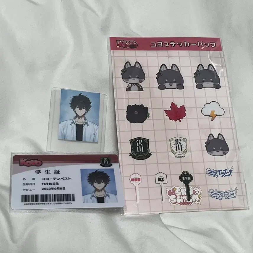 [BUNJANG] Scosism Coyote Tempest Merchandise Bundle Set / 스코시즘 코요 템페스트 굿즈