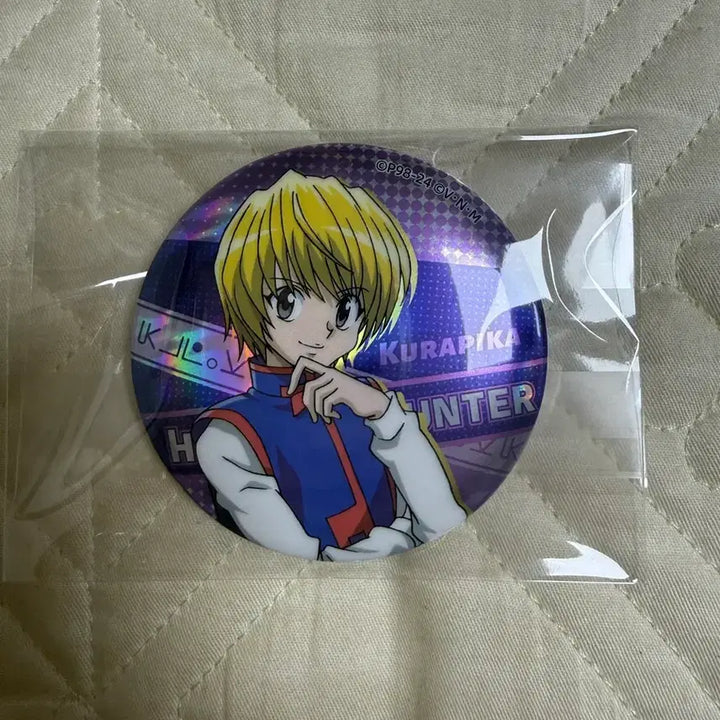 [BUNJANG] Hunter x Hunter Kurapika Can Badge / 헌터헌터 크라피카 캔뱃지