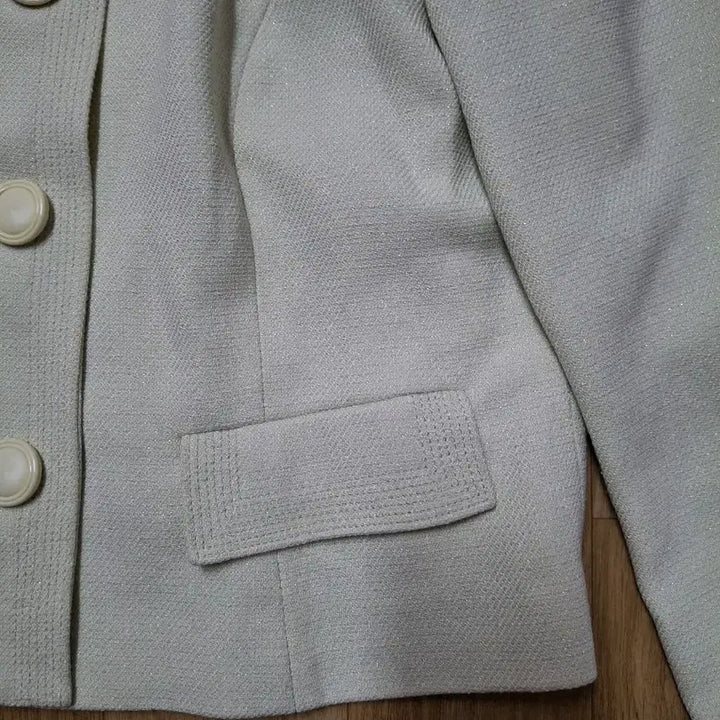 [BUNJANG] AMI INTIME Cropped Jacket / [AMI INTIME]일본 여성 브랜드 연한 연두빛 쟈켓
