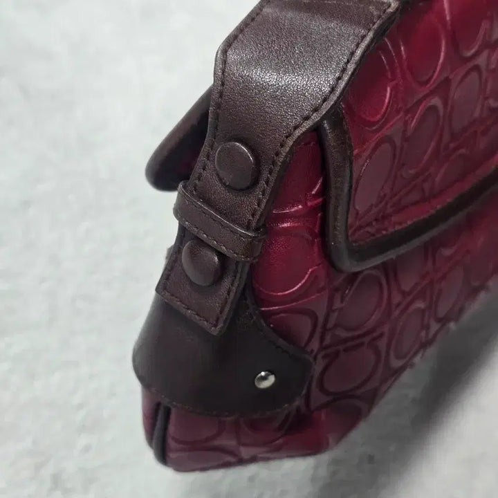 [BUNJANG] Ferragamo Gancini Leather Shoulder Bag / Ferragamo 페라가모 간치니 레더 숄더백