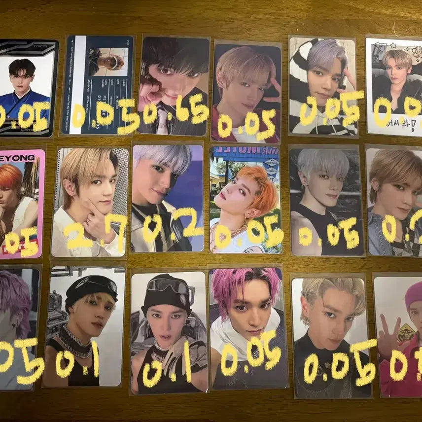 [BUNJANG] NCT Taeyong Photocard Bundle Set / 엔시티 태용 포카 일괄양도
