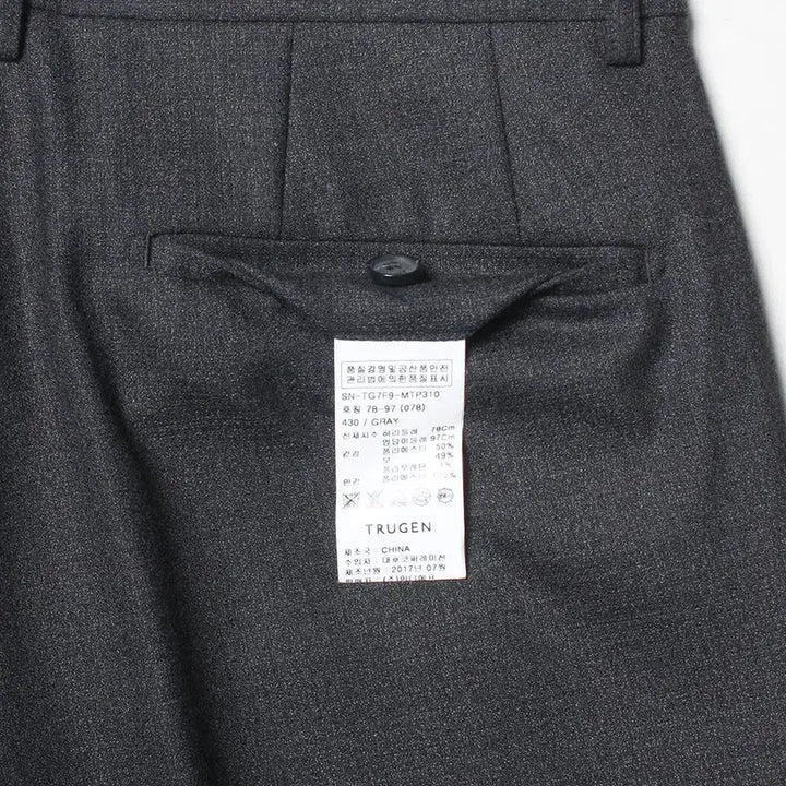 [BUNJANG] Trugen Suit Pants 9-part Slim / 30 트루젠 수트팬츠 9부슬림 111