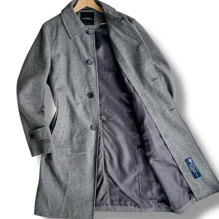 [BUNJANG] United Arrows x Loro Piana Gray Wool Coat / 유나이티드애로우즈x로로피아나 그레이 울 코트
