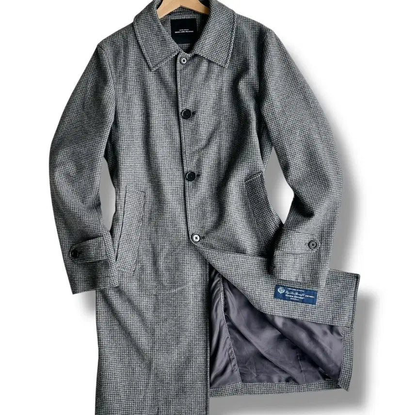 [BUNJANG] United Arrows x Loro Piana Gray Wool Coat / 유나이티드애로우즈x로로피아나 그레이 울 코트