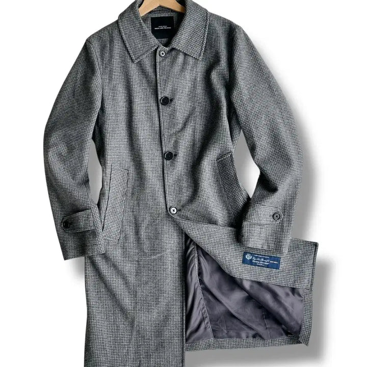 [BUNJANG] United Arrows x Loro Piana Gray Wool Coat / 유나이티드애로우즈x로로피아나 그레이 울 코트