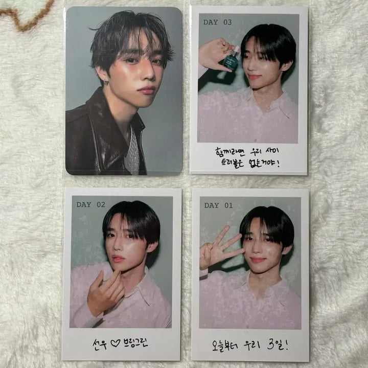 [BUNJANG] The Boyz Sunwoo Bring Green Photocard Bundle Set / 더보이즈 선우 브링그린 포카 일괄