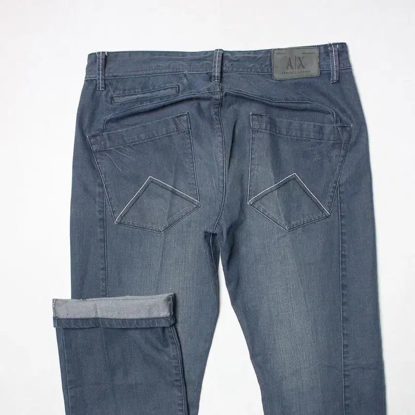 [SOLD OUT] 33 아르마니익스체인지 빈티지데님 세미슬림 370