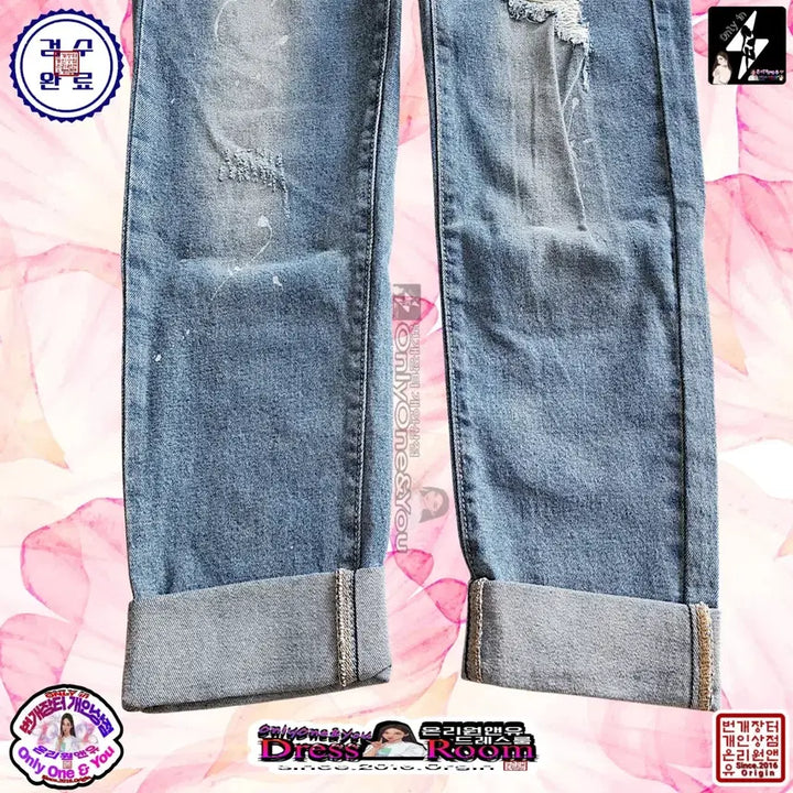 [BUNJANG] Tom Story Tom Jean Distressed Skinny Denim Jeans / [드레스룸]톰스토리톰진 워싱&amp;데미지포인트 찢청스키니데님팬츠/32/가격내림