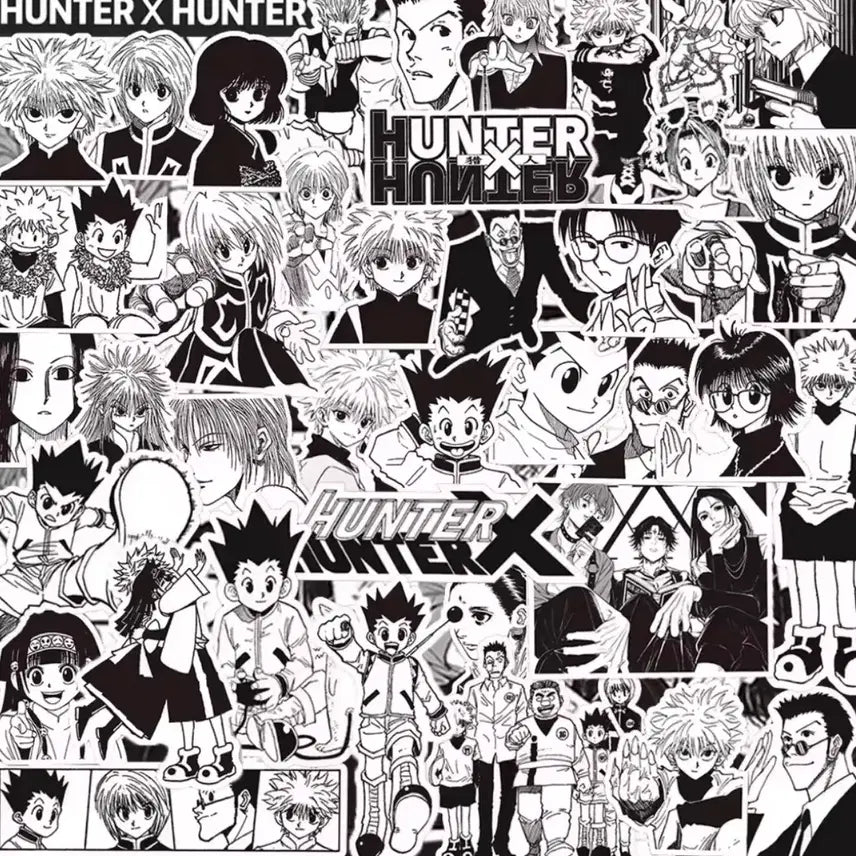 [BUNJANG] Hunter X Hunter Sticker Set / (70장) 헌터헌터 조각 스티커 곤 키르아 히소카 굿즈 크라피카