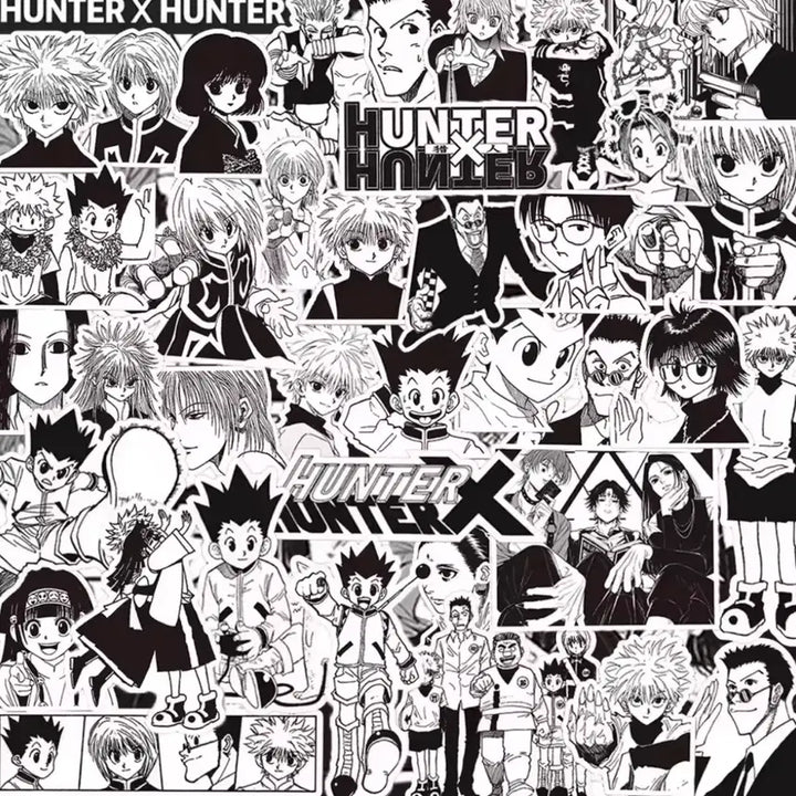 [BUNJANG] Hunter X Hunter Sticker Set / (70장) 헌터헌터 조각 스티커 곤 키르아 히소카 굿즈 크라피카