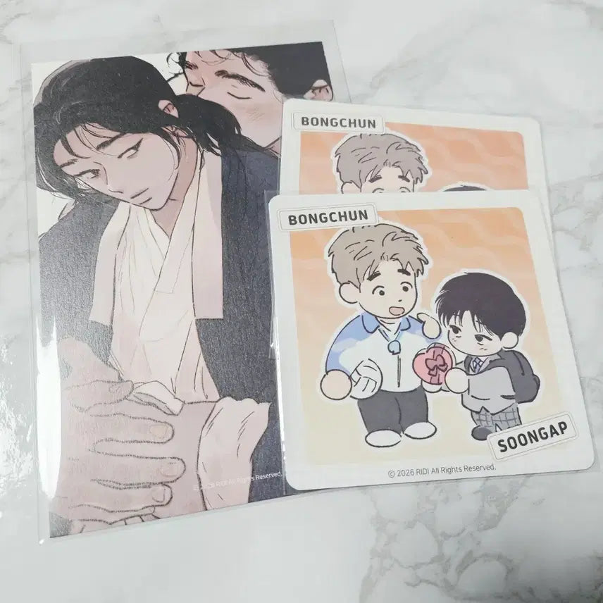 [BUNJANG] Fantazyt Re:Diego Bongchon Gaksi POB Bundle Set / 판타지트 리디고 봉촌각시 특전 엽서 및 코스터 일괄