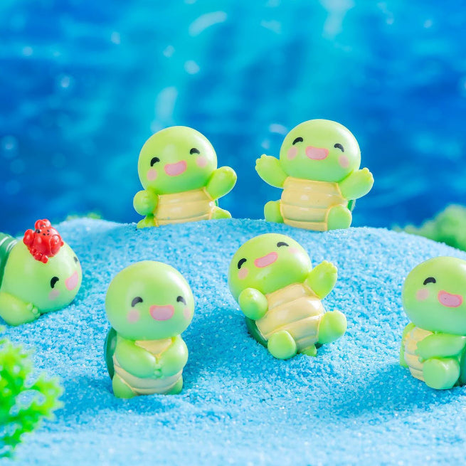 [BUNJANG] Miniature Squirtle 6-Piece Set / 미니어처 꼬부기 6종